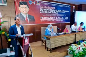 Rudianto Lallo Libatkan Emak-emak Atasi Kriminalitas di Makassar