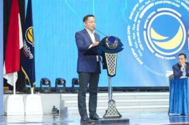 Rusdi Masse Tampil Memukau di Rakernas Nasdem