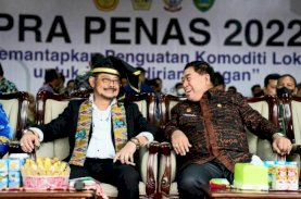 Sekda Sulsel Memperkenalkan Mandiri Benih ke Mentan