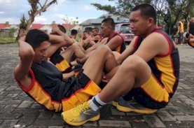 Brimob Bone Ukur Kemampuan Fisik Personel Melalui TKJ Berkala