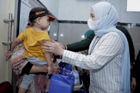 Wawali Makassar Pantau Penderita Stunting di Puskesmas