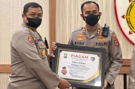 Juara I, Kapolres Palopo Terima Piagam Penghargaan dari Polda Sulsel