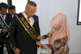 Danyon Brimob Bone Resmi Menyandang Magister Sains