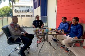 Danyon Brimob Bone Perkuat Sinergitas dengan Media