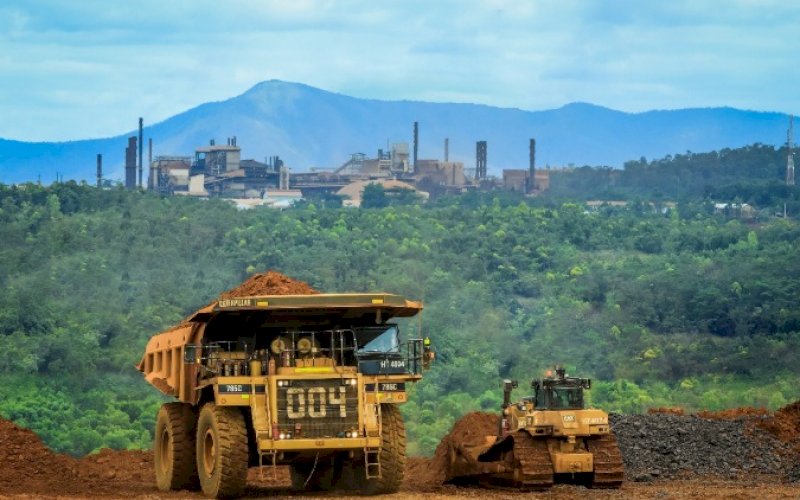 Aktivitas tambang PT Vale Indonesia Tbk. foto: istimewa