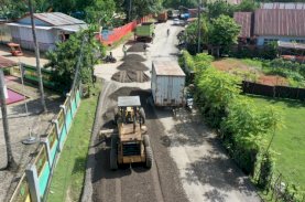 Pemprov Sulsel Tangani Perbaikan Ruas Jalan Minasatene di Pangkep&nbsp;