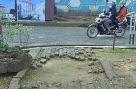 Pedestrian Kantor Gubernur Sulsel Layak Diperbaiki, Amson Padolo: Perbaikan Terakhir 10 Tahun Lalu