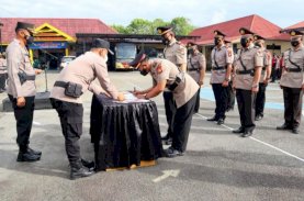 Polres Palopo Serah Terima Pejabat