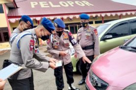Mendadak Provos Brimob Bone Periksa Kelengkapan Personel