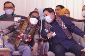 Abdul Hayat Dampingi Mahfud MD Resmikan MPP Empat Daerah di Sulsel