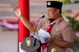 Gubernur Sulsel Melepas 450 Kontingen Peserta Jambore Nasional Pramuka