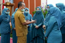 Pelantikan Ketua PKK Sidrap, Ini Pesan Gubernur Sulsel