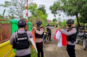 HUT Kemerdekaan RI Ke-77, Brimob Bone Patroli KRYD