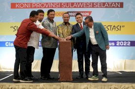 KONI Pekenalkan Logo Porprov Sulsel XVII 2022