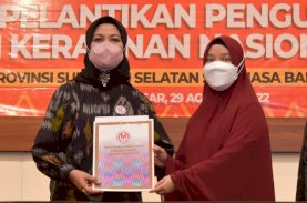 Naoemi Octarina Lantik Andi Herfida Attas sebagai Ketua Dekranasda Bulukumba