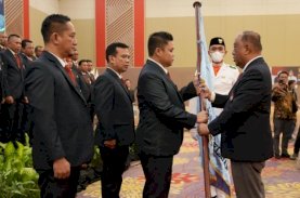 Pelantikan Pengurus KONI Sulsel 2022-2026, Gubernur Dorong Olahraga Jadi Industri
