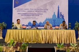 Amson Padolo Buka Evaluasi Hasil FGD Data Statistik Sektoral