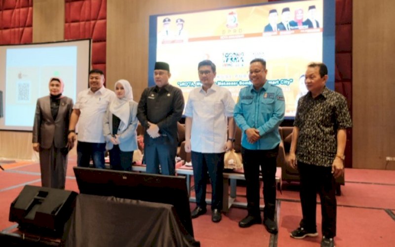 LAUNCHING. Suasana launching aplikasi eRo'ta atau e-Reses Oleh Kita di Hotel Gammara Makassar, Kamis (22/9/2022). foto: istimewa