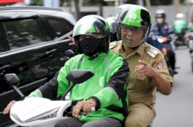 Ojol Day, Danny Pomanto Naik Motor Listrik ke Balai Kota