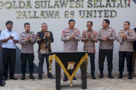 Kapolda Sulsel Apresiasi Vale Hibahkan Lapangan Sepak Bola Pallawa 88 United