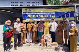 Porprov Sulsel 2022, Dekranasda Bulukumba Sambangi Kontingen dan Berbagi