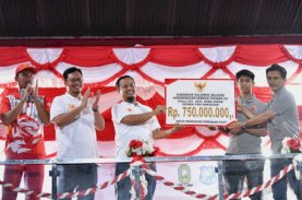 Gubernur Sulsel Berikan Bonus Rp750 Juta untuk PSM Makassar
