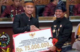 Hari Jadi Sulsel Ke-353, Pemprov Beri Bonus Atlet SEA Games