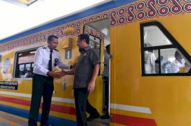 Kereta Api Makassar-Parepare Resmi Beroperasi Terbatas