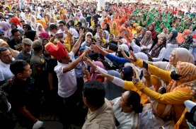 Gubernur Sulsel Jalan Sehat Anti Mager Bersama Ribuan Warga Jeneponto