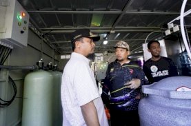 Tinjau Teknologi Arsinum di Pulau Persatuan, Gubernur Sulsel: Masyarakat Bisa Nikmati Fresh Water