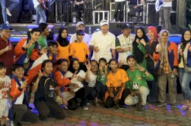 Porprov Sulsel 2022, Andi Utta Jamu Makan Malam Kontingen Bulukumba di Sinjai