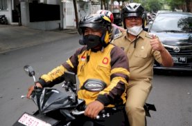 Danny Pomanto Naik Ojol dari Rumah ke Claro Makassar