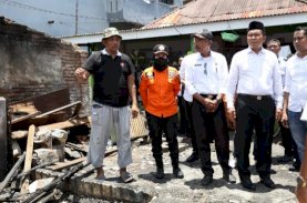 Danny Pomanto Tinjau Lokasi Kebakaran di Tompo Balang