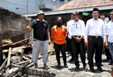 Danny Pomanto Tinjau Lokasi Kebakaran di Tompo Balang