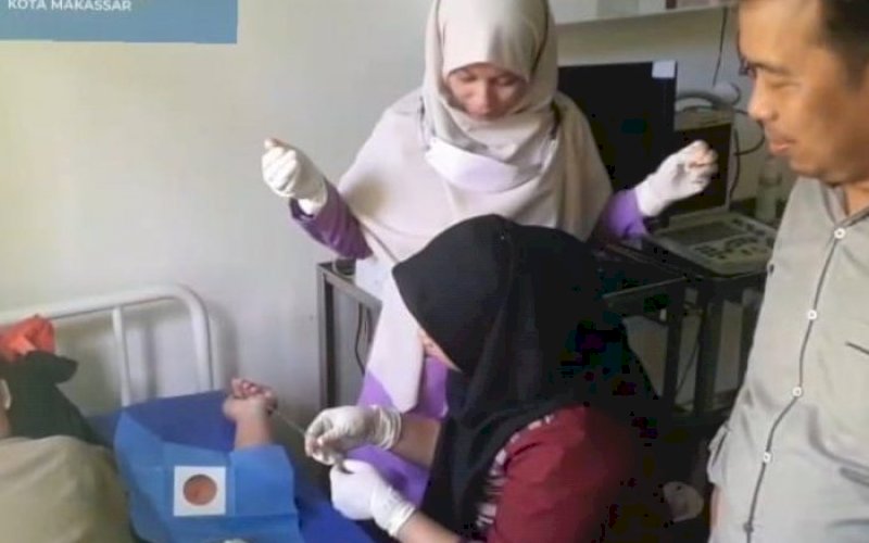 Dinas PPKB Makassar Berikan Pelayanan KB di PUlau Barang Lompo