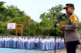 Police Goes to School, Kapolres Sosialisasi Antisipasi Kenakalan Remaja di SMAN 1 Palopo