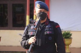 Brimob Bone Bersiap Antisipasi Terjadinya Bencana Alam