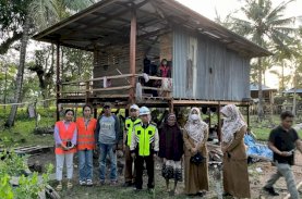 Rumahnya Direhab, Korban Bencana di Wajo: Terima Kasih Pak Gubernur