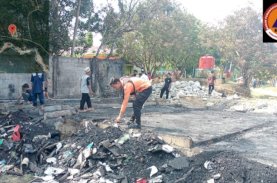 Asrama Ponpes Darul Arqam di Lutra Terbakar,&nbsp;Pemprov Sulsel Kirim Bantuan