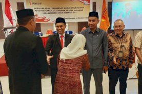 Pelantikan Panwascam, Rudianto Lallo: Ciptakan Pemilu yang Jujur dan Adil