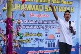 Rudianto Lallo Bareng Raja Gowa Hadiri Maulid Nabi Muhammad SAW