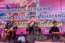 Tenribetta Perkusi Tampil Memukau di Bazar UMKM Hasil Karya Bhayangkari Polda Sulsel