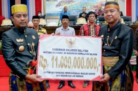 Pemprov Sulsel Beri Bantuan Keuangan Rp11 Miliar untuk Selayar