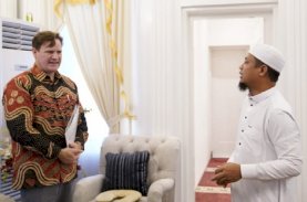 Perwakilan Universitas Rodhe Island Temui Gubernur Sulsel
