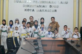 Atlet Taekwondo Dojang DPRD Makassar Rebut 11 Medali Unhas Cup 2022