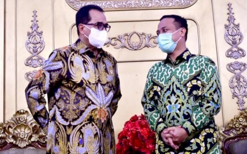 Budi Karya Sumadi-Andi Sudirman Sulaiman. foto: istimewa