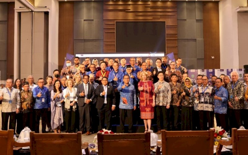 MIF 2022. Rakernis Nasional APEKSI dan MIF 2022 tidak hanya diikuti wali kota se-Indonesia, tapi juga bupati se-Sulawesi. foto: istimewa