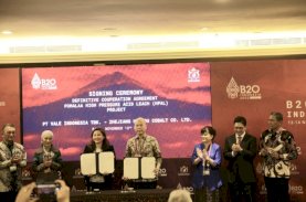 Vale Menandatangani Perjanjian Definitif dengan Zhejiang Huayou Cobalt Co