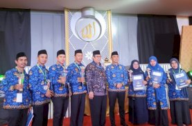 Kafilah Sulsel 10 Besar MTQ VI Korpri Nasional di Padang