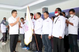 Pengurus SMSI Parepare Dilantik, Taufan Pawe: Tingkatkan Profesionalitas dan Kedepankan Akhlak&nbsp;